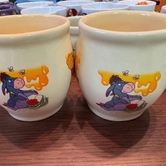 ディズニー プーさんスーベニアカップ6個セットの画像