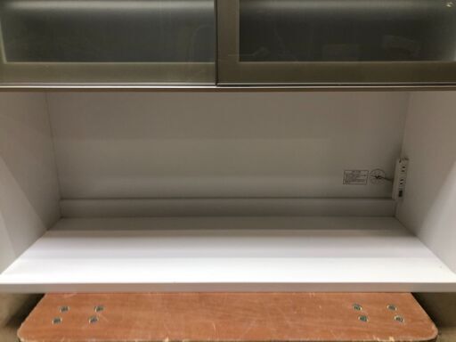 ニトリ リガーレ 120 カップボード 上部のみ 食器棚 【糸島市内