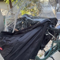 （相談中）自転車の雨カバー　防寒カバー