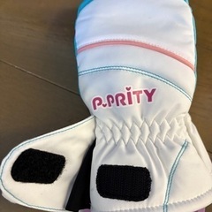 撥水コーティング　手袋　グローブ　100〜110cm キッズ　雪遊び　スキーの画像