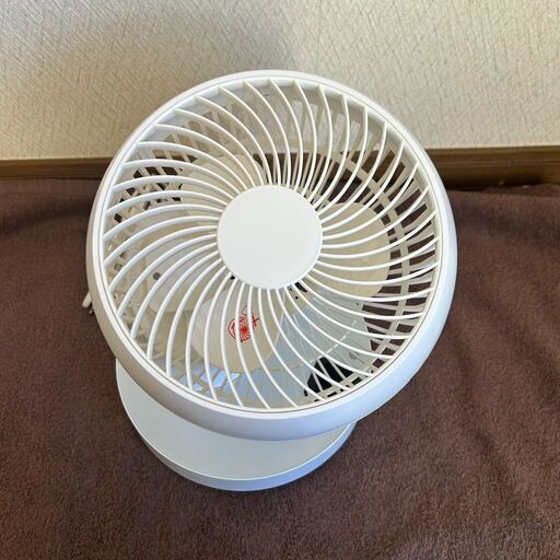 OHM　オーム電機　360°首振　サーキュレーター　静音　扇風機　タイマー付　FF-SQ927W　リモコン無