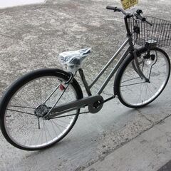 ☆新品・未使用　シティ用自転車　　26インチ　ガンメタ　サイクルギャリラリー周南 ☆新品・未使用 シティ用自転車 26インチ ガンメタ サイクルギャリ
