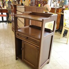 Karimoku/カリモク 電話台 キャビネット 引出し1個 扉...