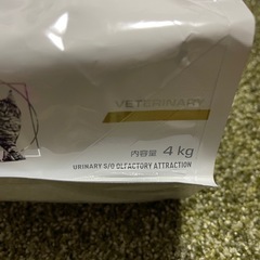 【受け渡し予定者様決定済】【未開封】猫用フードユリナリーS/O ライト ドライ 4kgの画像