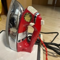 昭和レトロ National ナショナル ドリップ式 スチームアイロン NI-65SF　電化製品 レトロ家電の画像