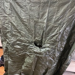 ミリタリーポンチョの画像