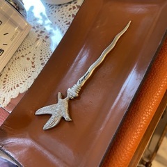 レザートレイ、錫製？ペーパーナイフの画像