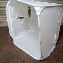 G-CUBE90 ミニスタジオ 撮影用 折畳式撮影ブース 撮影用ディフューズボックス 95cm×95cm×高さ75cm の画像