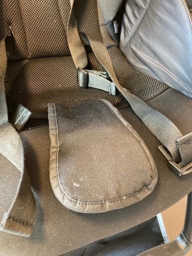 【雨避けカバーつき】Aprica ラクーナエアーコンパクト ベビーカー 黒
