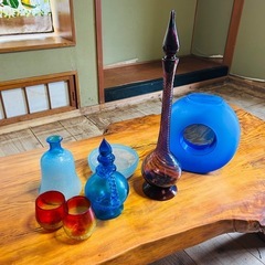 琉球ガラス 花瓶 水差し 置物 グラス お皿