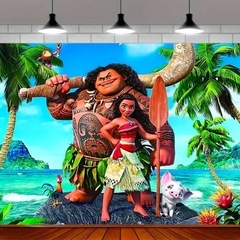 モアナと伝説の海タペストリー