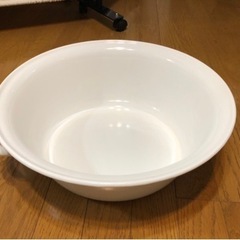 【2月まで期間限定】野田琺瑯　タライ　フットバス　足湯　ホーロー　ネイル　マッサージの画像