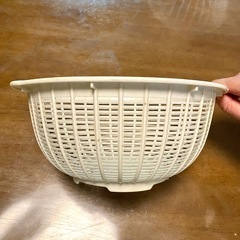 プラ　ザル　白の画像