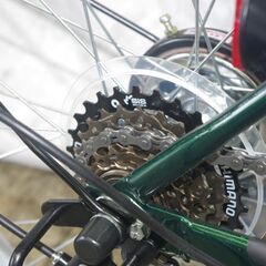 「新車」ジモティー限定価格/GIO CROSSミニ/20インチ/折り畳み/グリーン   の画像