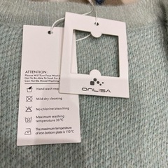 未使用品！ミントグリーン カーディガンの画像