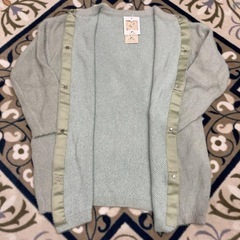 未使用品！ミントグリーン カーディガンの画像
