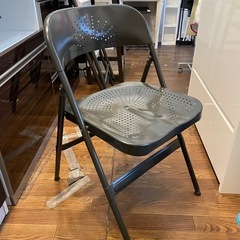 値下げしました。【IKEA スチール折りたたみチェア FRODE...