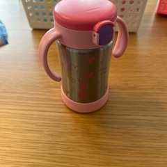 〖中古〗リッチェルストローマグ　保冷タイプ