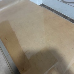 ニトリ　ガラステーブルの画像