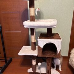 ★キャットタワー【CatTower】高さ130㎝/組立て式★