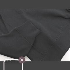 🔴THE NORTH FACE ザノースフェイス  スクエアロゴクルー 裏起毛 スウェット sizeS/黒 ■ メンズの画像