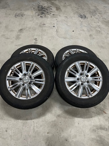 ブリジストン weds 15インチ 195/65r15
