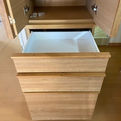 【期間限定2/2(日)まで】食器棚　大川家具　の画像