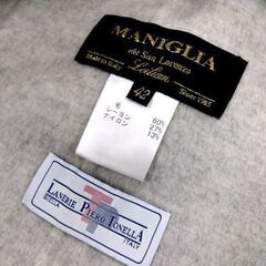 MANIGLIA ウールコート グレー サイズ：9号 ロング レディース レリアン イタリア製 アウター 札幌市 中央区 南12条の画像