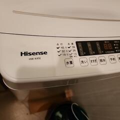 ハイセンス洗濯機の画像