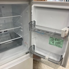 【愛品館江戸川店】保証充実 三菱 2022年製 146L　2ドア冷凍冷蔵庫 MR-P15E2H-Wの画像