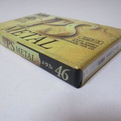 G∝19 カセットテープ AXIA PS METAL 46 アクシア メタル 検：日本製 メタルテープ スリムケース 未開封品の画像