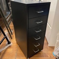 【IKEA HELMER ファイルキャビネット6段】W28xD4...