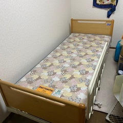 フランスベッド　介護ベッド　リクライニング　★動作します★