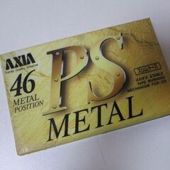 G∝115 カセットテープ AXIA PS METAL 46 ア...
