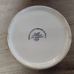 在庫2個 オランダ製 デルフト焼 陶器のプランター ポット 鉢カバー　/TJ-2266 2F北の画像