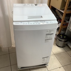 TOSHIBA   東芝　洗濯機　AW-7D8  2019年製 　7㎏