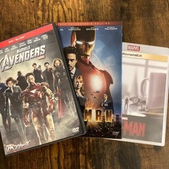 アイアンマン 、アベンジャーズ、アントマンセット　DVD