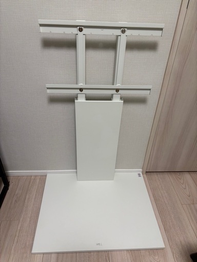 （現金手渡し）WALL テレビスタンド テレビ台 壁寄せテレビスタンド WALLウォール V2 ロータイプ (2020モデル) 32~60V対応 サテンホワイト EQUALS イコールズ