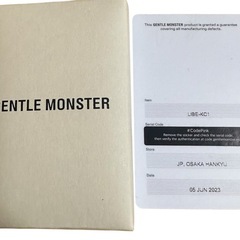 ジェントルモンスターサングラスの画像