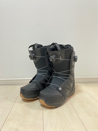 美品28cm salomon サロモン ブーツ FACTION BOA ライム Salomon