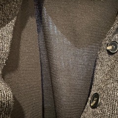 レディース3L ニット上着　フード  の画像