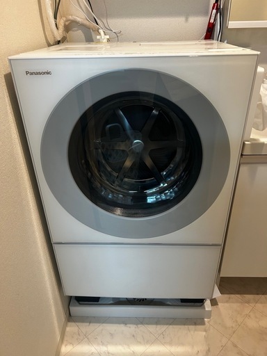 ※2/2（日）18時まで【2023年製】ドラム式洗濯機Cube/Panasonic/洗濯7kg乾燥3.5kg