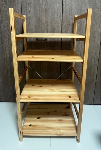 SALE中　無印良品 棚 パイン材ユニットシェルフ 58cm幅 中