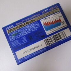 G∝162 カセットテープ TDK MA EX 110 アクシア メタル テープ 検：日本製 メタルテープ オーディオ機器 記録媒体 未開封品 未使用品の画像