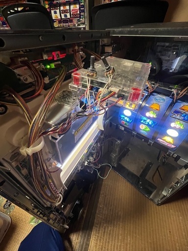 ジャンク 初代 蒼天の拳 パチスロ実機 キャパシタ故障