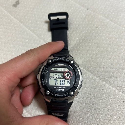 カシオ時計中古品‼️1週間使用のため‼️綺麗‼️