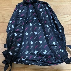 ミッフィー 黒リュックの画像