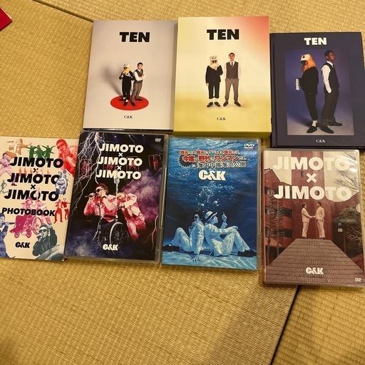 C\u0026K ライブDVD まとめ売り