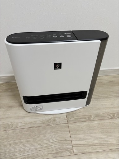 シャープ　プラズマクラスター7000 加湿セラミックファンヒーター プレミアムホワイト HX-RK12-W