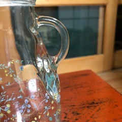 花柄瓶 フェリシモ 花瓶 　の画像